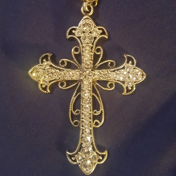 Rhinestone cross - Picture 1 of 2